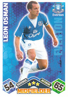Leon Osman Everton 2009/10 Topps Match Attax #135